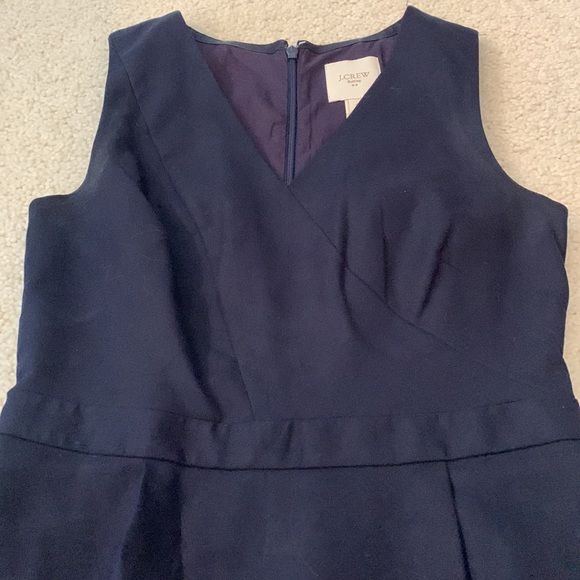 J.Crew Suiting Navy Dress, Size 0 - Picture 2 of 4